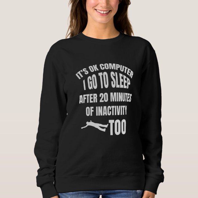 Premium-Computerprogrammierer Webentwickler Coder Sweatshirt (Vorderseite)