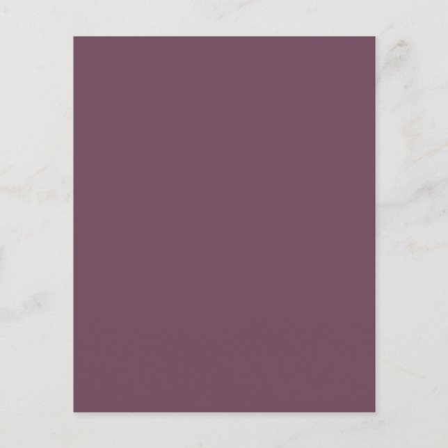 Premium Custom Paper Sheet - Minimalistisches Desi (Vorderseite)