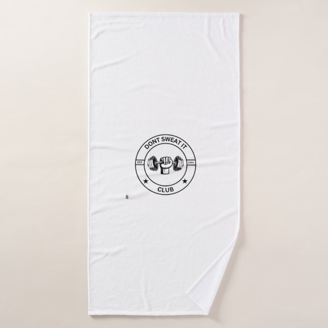 Premium dont Schwitzen es trainieren Fitnessstudio Badehandtuch (Badehandtuch)