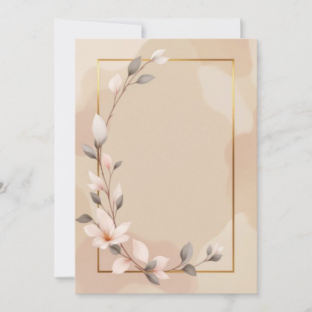 PREMIUM Einladungskarten-Design Einladung (Vorderseite)