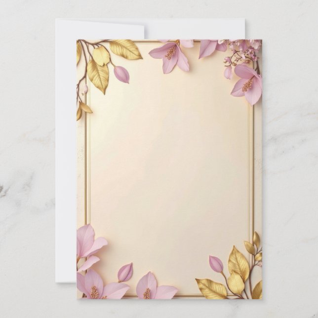 PREMIUM Einladungskarten-Design Einladung (Vorderseite)