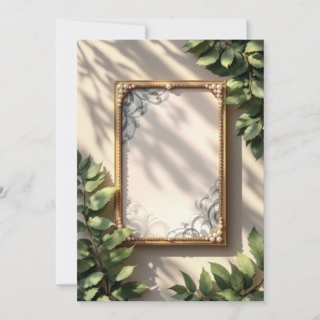 PREMIUM Einladungskarten-Design Einladung (Vorderseite)