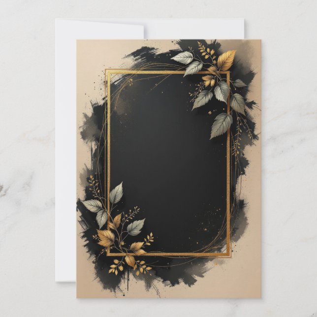 PREMIUM Einladungskarten-Design Einladung (Vorderseite)