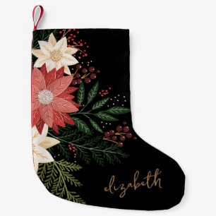 Premium Festive Weihnachtsstern Custom Name Weihna Kleiner Weihnachtsstrumpf