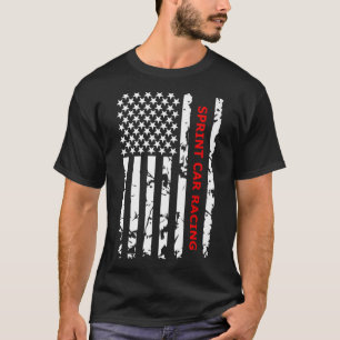 Premium für Sprint Car Racing T-Shirt