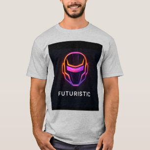 Premium Futuristic Logo-T - Shirt für Ihre Marke :