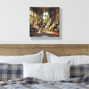 Premium Giclee Stretched Leinwand Design.