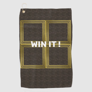 Premium Golf Handtuch, Behalt Dein Game Sharp auf  Golfhandtuch