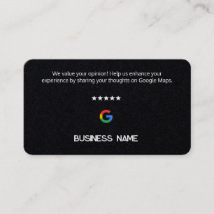 🥇 Premium Google Review Cards Visitenkarte