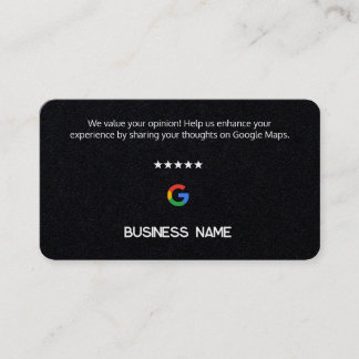 🥇 Premium Google Review Cards Visitenkarte