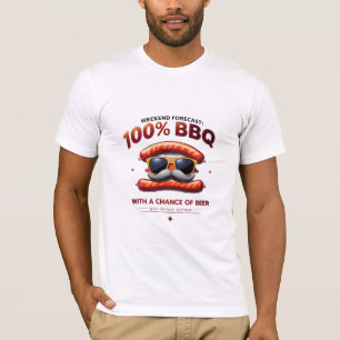 Premium GRILLEN & Beer Herren T - Shirt Weekend