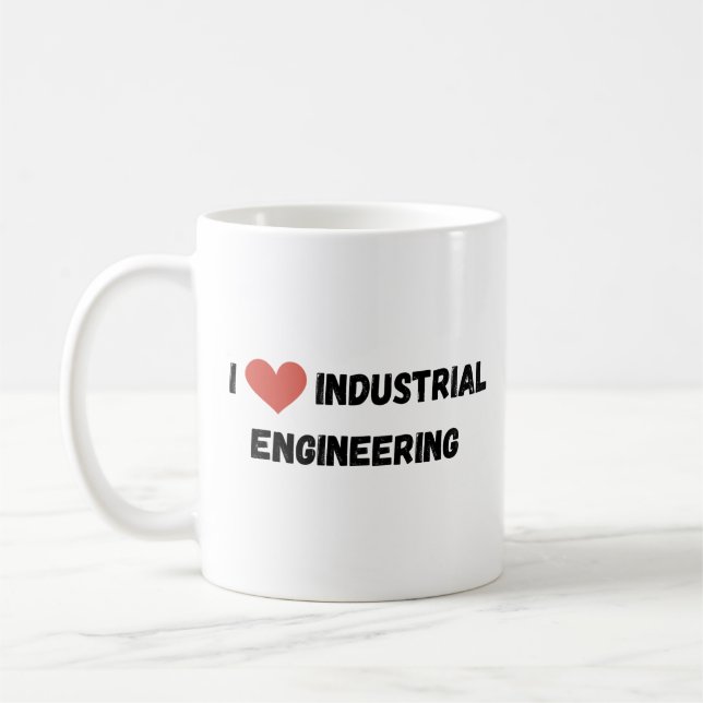 Premium "I Liebe Engineering" Jarra: Feiern Sie Ih Kaffeetasse (Links)