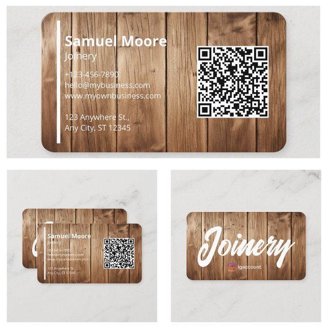 Premium Joinery Visitenkarte (Premium Joinery Business Card
)