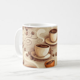 Premium-Kaffee-Tasse | Ästhetisches Wrap-Design Kaffeetasse