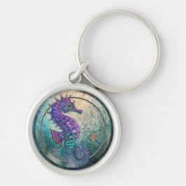 Premium-Keyring "Mosaic Seepferd Sea Collection" Schlüsselanhänger
