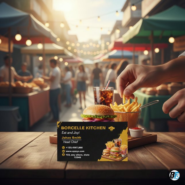 Premium Kitchen - Einen dauerhaften Eindruck mache Visitenkarte (Von Creator hochgeladen)