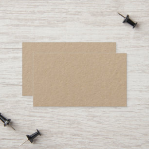 Premium Kraft Telefonnummerkarte