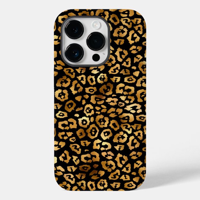 Premium Leopard-Muster Case-Mate iPhone Hülle (Rückseite)