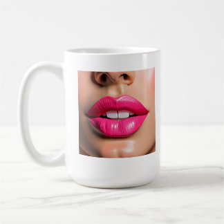 Premium Lip-Print-Tasse: Stilftiges Sippen Kaffeetasse