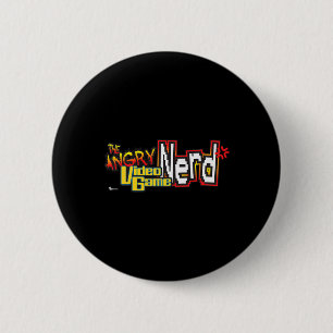 Premium-Logo für den Nerd von Angry-Videospielen Button