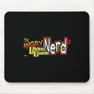 Premium-Logo für den Nerd von Angry-Videospielen Mousepad