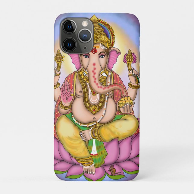 Premium-Lord-Ganesha-Handyhülle Case-Mate iPhone Hülle (Rückseite)
