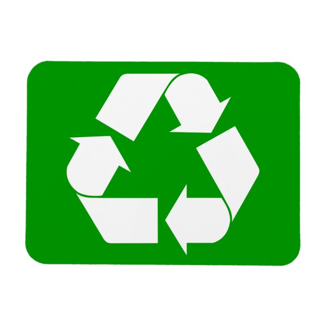 Premium-Magnet gerecycelt Magnet (Horizontal)