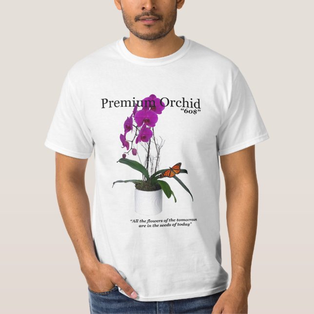 Premium Orchid T-Shirt (Vorderseite)