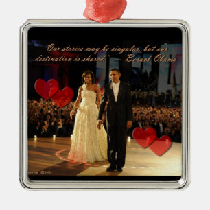 Premium-Ornament für den Shared Destination Squar Ornament Aus Metall