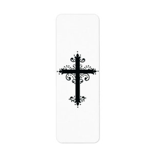 Premium-Ornamentales geschnitztes Kreuz Kunstwerk