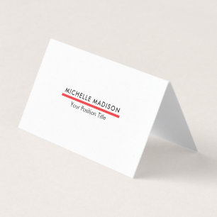 Premium-Perle-Trend-Minimalist-Professionell-Schli Visitenkarten