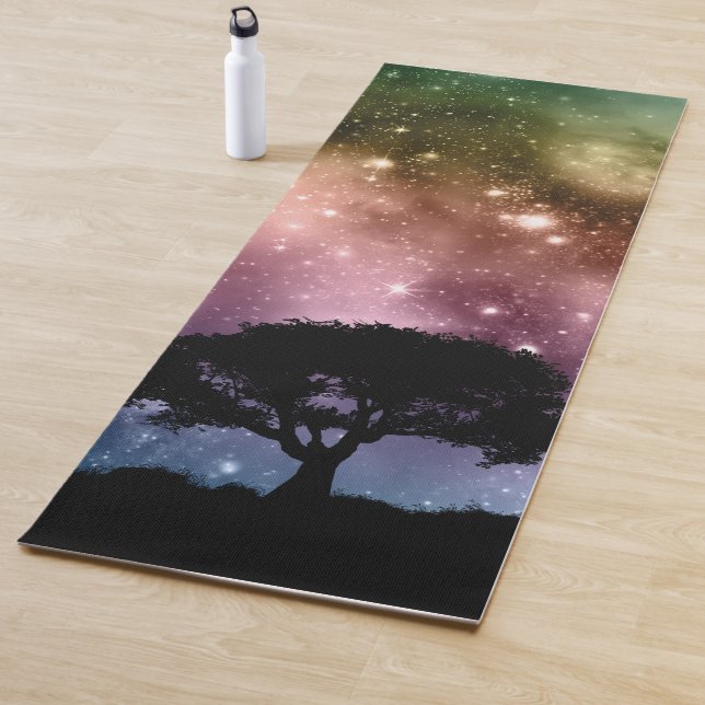 Premium Personalisiert Star Themed Yoga Mat Yogamatte (Beispiel)