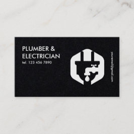 Premium Plumber & Electrical Visitenkarte