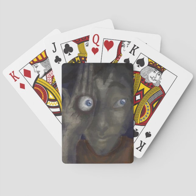 Premium-Poker-Spielkarten - Standard 52-Card Dec Spielkarten (Rückseite)