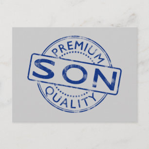 Premium Quality Son Postkarte