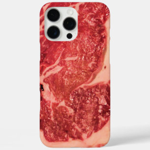 Premium rohes rotes Fleisch   Mramoriertes Steak M iPhone 16 Pro Max Hülle