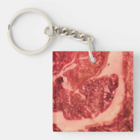 Premium rohes rotes Fleisch | Mramoriertes Steak M