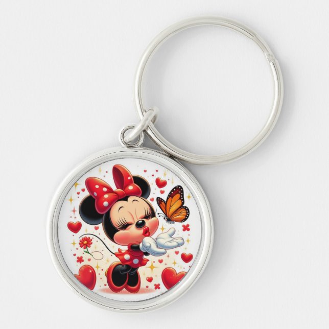 Premium Round Schlüsselanhänger (Vorne)