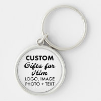 Premium Round Schlüsselanhänger Custom Geschenke f