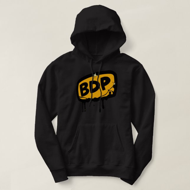Premium Sänger BDP Boogie Down Productions Hoodie (Design vorne)