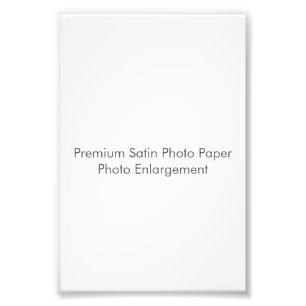 Premium Satin-Fotopapier-Fotovergrößerung Fotodruck
