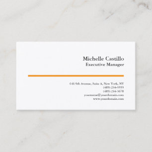 Premium-Seide Professionell Minimalistisch Modern Visitenkarte