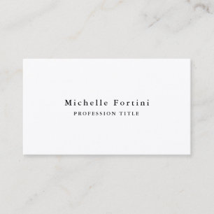 Premium Silk Elegant Schlicht Minimalistisch Visitenkarte
