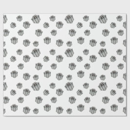 Premium Silver Gift Boxes Elegant Holiday Party Geschenkpapier