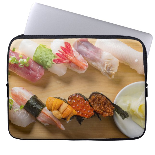Premium Sushi Laptop Sleeve – SUSHIMI Japan (Vorderseite)