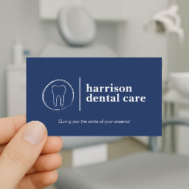 Premium Tooth Sketch Logo Blue Dentist