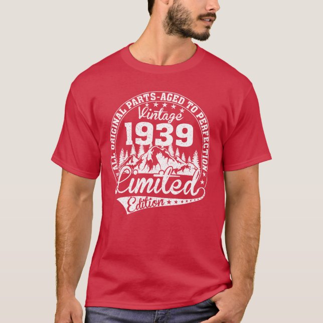 PREMIUM VINTAGE 1939 funny T-Shirt (Vorderseite)