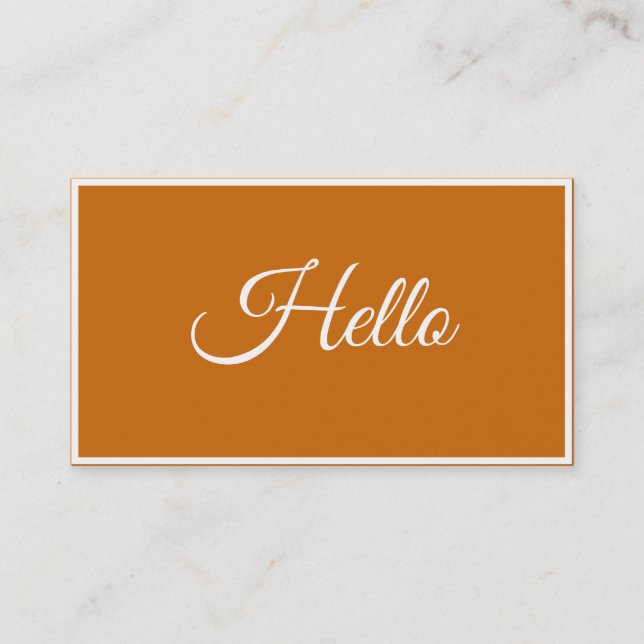 Premium Visitenkarte (Vorderseite)