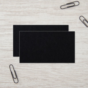 Premium-Visitenkarte Schwarz Standard Visitenkarte