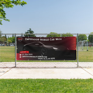 Premium-Waschstraße für Sportwagen anpassen Banner
